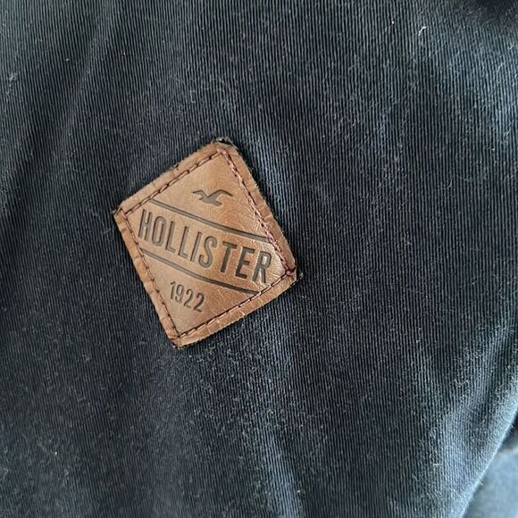 Hollister Heritage Collection Vintage Style Heavyweight Hooded Bomber Jacket Sm - Picture 5 of 13